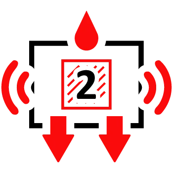 eZi-LD-WALL-A2 (MBS - Modbus Server, X - None)
